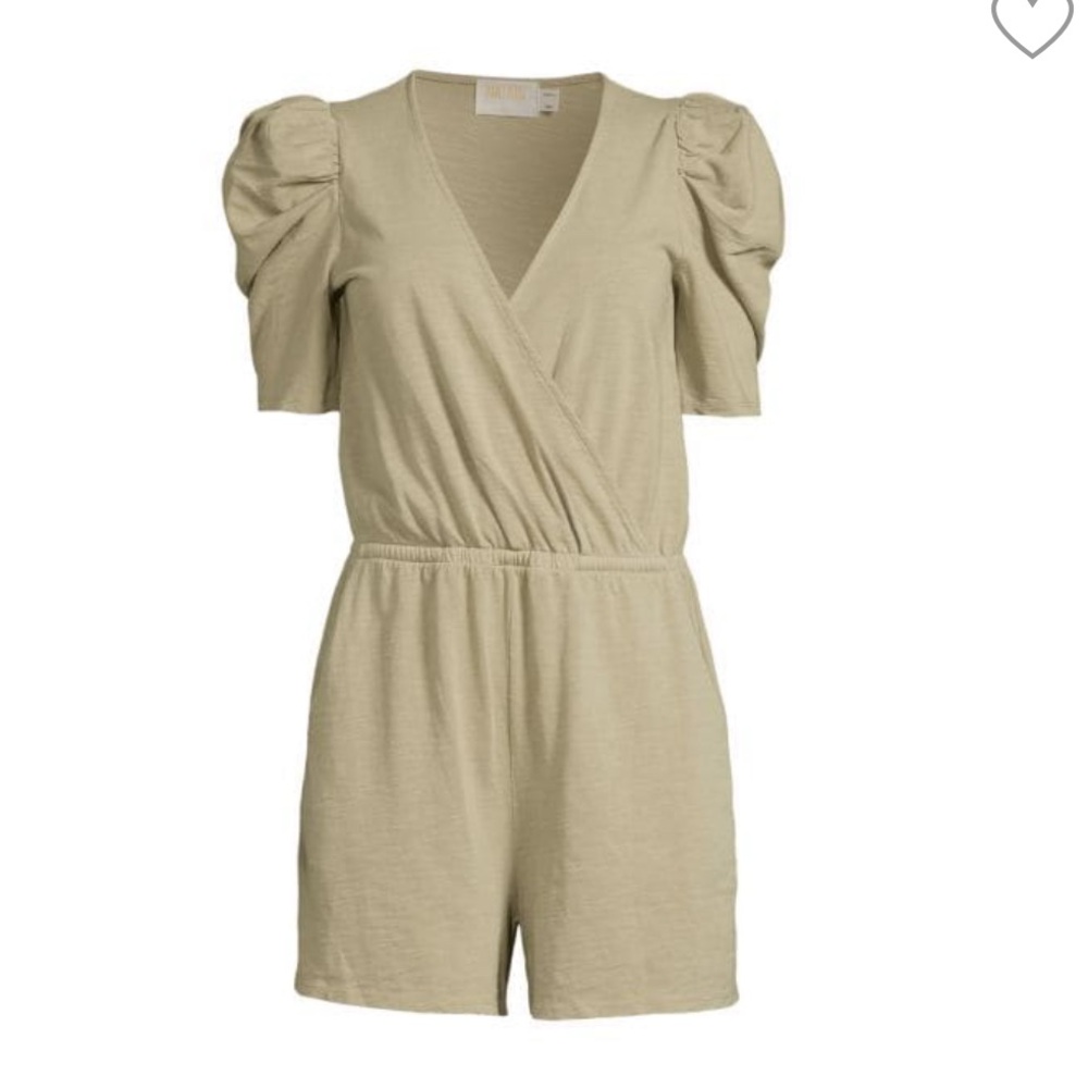 Nation LTD Cream Puff Sleeve Jumpsuit